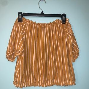 American eagle off the shoulder top